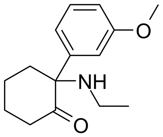 Methoxetamine Chemical structure