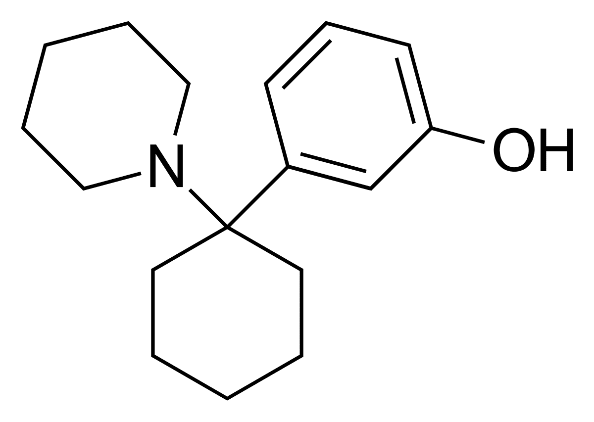 3-HO-PCP chemical formula